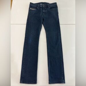 Diesel Mens Jeans Safado 00AA8 2011 Stretch Straight Denim Dark Blue Sz 30x32